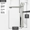 Vigo Gotham Single Handle Single-Hole Bathroom Vessel Faucet in Brushed Nickel VG03029BN - alternate 4