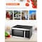 Commercial Chef 1.6 Cu. Ft. Countertop Microwave with Touch Controls & Digital Display, Stainless Steel Microwave CHM16MS6 - alternate 2
