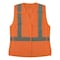 Ergodyne Hi-Vis Vest, S, 27 " L, Orange 22452 - alternate 1