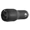 Belkin Dual Port Usb A Car Charger 24w, Black CCB001BTBK - alternate 1