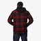 Mobile Warming Men's Heated Hooded Jacket, Black/Red, Heats Up to 13 Hours S MWMJ54010224 - alternate 4
