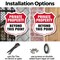 Signmission Private Property Shield Sign Private Pro, 12 Inch X 12 Inch, Plastic Sign SHI-P-12-444 - alternate 3