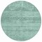 Homeroots 8' Aqua And Teal Blue Round Medallion Washable Indoor Outdoor Area Rug 616090 - alternate 4