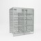 Pucel Horizontal Gas Cylin Der Cabinet, 16 Cylin Der, 60 in W x 72 in H x 38 in D, Gray GCSC-16 - alternate 1