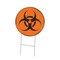 Signmission 16 in Height, 0.04 in Width, Corrugated Plastic, C-16-CIR-DS-WS-Biohazard, C-16-CIR-DS-WS-Biohazard C-16-CIR-DS-WS-Biohazard - alternate 1