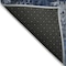 Homeroots 3' X 5' Navy Blue And Denim Blue Abstract Washable Indoor Outdoor Area Rug 577229 - alternate 5