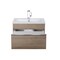 Cutler Trough Collection 24 in Wall Mount Modern Bathroom Vanity - Organic FV-TR-ORGANIC24 - alternate 3