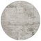 Homeroots 8' Beige And Gray Round Abstract Washable Indoor Outdoor Area Rug 602685 - alternate 5