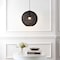 Jonathan Y Lacey 16 in. 1-Light Modern Bohemian Woven Paper Rope Round Globe LED Pendant, Black JYL1135B - alternate 6