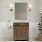 James Martin Vanities Brookfield 36" Single Vanity, Pecan, w/ 3 CM Phantome Eclos Top 547-V36-PCN-3PHT - alternate 4