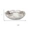 Homeroots 5in Silver Cast Iron Handmade Round Trinket Tray 634787 - alternate 2