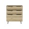 Homeroots 30" White Three Drawer Dresser 544024 - alternate 2