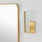 Jonathan Y Mila 5.5" 1-Light Modern Coastal Iron/Glass LED Sconce, Brass Gold, 2PK JYL9914A-SET2 - alternate 5