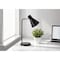 Monarch Specialties Lighting, 17"h, Table Lamp, Black Metal, Silver Metal, Contemporary I 9956 - alternate 3