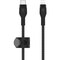 Belkin USB-C TO LTG, BRAID SIL, 3M, BLK CAA011BT3MBK - alternate 5