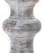 Homeroots Set of Four White Washed Resin Tabletop Candle Sticks, 4PK 517605 - alternate 5