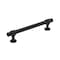 Amerock Winsome 5-1/16 in 128 mm Center-to-Center Matte Black Cabinet Pull BP36767FB - alternate 1