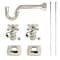 Kingston Brass Plumbing Sink Trim Kit with P-Trap, Polished Nickel KPK110P6 - alternate 1