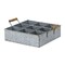 Homeroots 12" Silver Galvanized Metal Box 487663 - alternate 1
