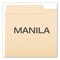 Pendaflex Reinforced Top File Folders, 1/2-Cut Tabs: Assorted Positions, Letter Size, Manila, 100PK R752 1/2 - alternate 3