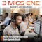 Delton MS Teams Noise-Canceling On-Ear Computer Headset with 3-Mics, USB Type-A & Type C, Black 62Y - alternate 5