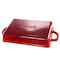 Crock-Pot Crock Pot Artisan 13 in. Enameled Cast Iron Lasagna Pan in Scarlet Red 112006.01 - alternate 4