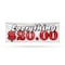 Signmission Everything 20 Dollars, 48 Inch x 120 Inch, Vinyl Banner B-120-30568 - alternate 1