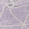 Homeroots 8' Lavender And Ivory Round Geometric Washable Indoor Outdoor Area Rug 612883 - alternate 3