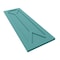 Ekena Millwork True Fit PVC San Carlos Mission Style Fixed Mount Shutters, Pure Turquoise, 12W x 44H, PR TFP001SC12X044PT - alternate 6