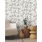 York Wallcoverings Mushroom Garden Toile Neutral and Gold Wallpaper RT7892 - alternate 2