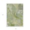 Homeroots 8' X 10' Green Blue And Gray Abstract Washable Indoor Outdoor Area Rug 597773 - alternate 4