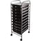 Advantus 10-Drawer Organizer, 37.5" Overall H, 15.5" Overall W, Metal AVT34007 - alternate 2