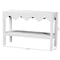 Bali & Pari Nolan Grasscloth Console Table with Scalloped Apron 266-14585-ZORO - alternate 3