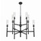 Z-Lite Esme Matte Black 9 Light Chandelier 3047-9MB - alternate 5