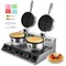 Vevor Commercial Bubble Waffle Maker Egg Pancake Baker Machine 1400W Non-Stick SC-X30 - alternate 1