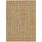 Homeroots 3' X 5' Gold Gray And Ivory Striped Washable Indoor Outdoor Area Rug 597385 - alternate 3