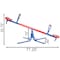 Playberg Outdoor Red and Blue Metal Rotating Seesaw QI003377 - alternate 2