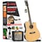 Pyle PyleCutaway Acoustic Electric Guitar and Amp Kit - Full Size, Spruce Body, 10W Amplifier, Gig Bag PEAGKT100 - alternate 1