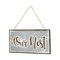 Homeroots 6" X 12" Gray and Brown Our Nest Galvanized Metal Wall Decor 487531 - alternate 3