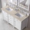 James Martin Vanities Brittany 60" Double Vanity in Bright White, w/ 3 CM Tajnar Eclos Top 655-V60D-BW-3TJR - alternate 3