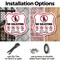 Signmission No Soliciting Shield Sign No Politics Ma, 6 Inch X 6 Inch, Plastic Sign SHI-P-6-403 - alternate 2