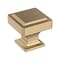 Amerock Eleva 1-3/16 inch (30mm) Length Champagne Bronze Cabinet Knob, 25PK 25VMP37021CZ - alternate 1
