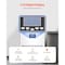 Vevor 100lbs/24H Commercial Ice Maker Freestanding Ice Cube Machine 45 Ice Cubes HZB-45 - alternate 3