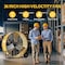 Edendirect Industrial Drum Fan, 30 in Blade Dia, 120V, 11,800/12,600/13,000 cfm IR-FAND36 - alternate 5