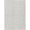 Homeroots 5' X 8' Ivory And Beige Striped Washable Indoor Outdoor Area Rug 583433 - alternate 4