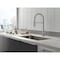 Delta Trinsic Single-Handle Pull-Down Spring Kitchen Faucet 9659-AR-DST - alternate 3