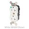 Leviton PlugsandReceptacles, 20A, 125VAC, Gry, Nylon M8300-ILG - alternate 3