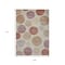 Homeroots 9' X 12' Salmon Ivory And Mauve Geometric Washable Indoor Outdoor Area Rug 630589 - alternate 4