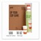 Perk Paper Hot Cups, 16 oz, White/Orange, 500PK PK54368CT - alternate 2