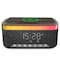 Alpha Digital Bluetooth Stereo Speaker- 10W, Alarm Clock, Charging, Light -Black S300-BK - alternate 1